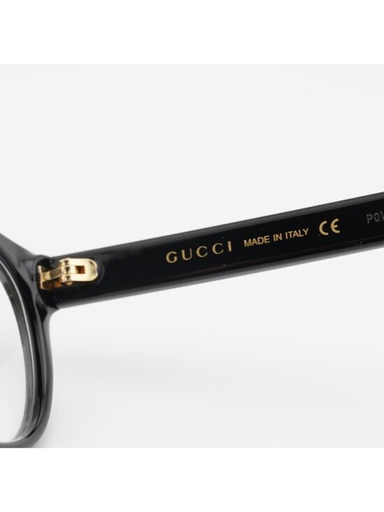 Gucci GG0633O 001 Eyeglasses Black 54mm Cat Eye Frame main image 6